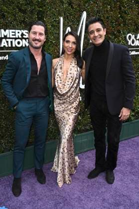 Val Chmerkovskiy Walentin Khmerkowskyj, Jenna Johnson und Gilles Marini bei der Alzheimer s Association Magic of Music Gala im Vibiana. Los Angeles, 04.05.2025