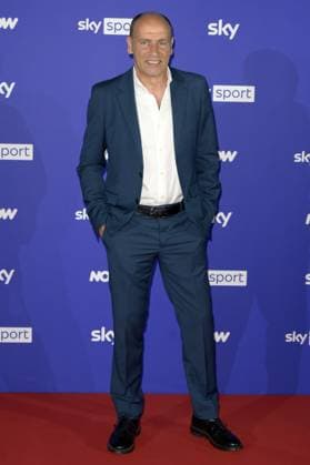 Mc Rome 05 05 2025 red carpet Sky event ˜Tennis and the Summer of Sky Sports™ photo Mario Cartelli Image in photo Luca Marchegiani