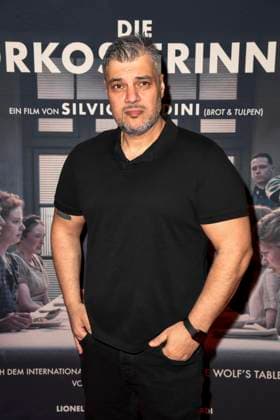 Imad Mardnli zu Gast auf dem roten Teppich bei der Kino Film Premiere Die Vorkosterinnen im Kino Babylon am 05.05.2025 in Berlin Berlin Deutschland