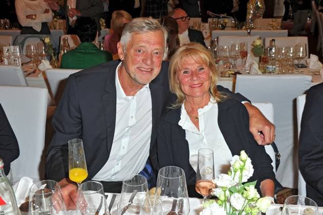 Europa-Park EAGLES Golf Cup. Kurt und Sybille Klühspies anläßlich des Europa-Park EAGLES Golf Cup am 05.05.2025 im Europapark Rust. 20250505MWI040730