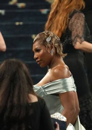 May 5, 2025, New York, New York, USA: SERENA WILLIAMS attends the 2025 Met Gala- Superfine:Tailoring Black Style .The Metropolitan Museum of Art, NYC.New York City, NY.May 5, 2025. New York USA - ZUMAms4_ 20250505_faf_ms4_030 Copyright: xSoniaxMoskowitzxGordonx