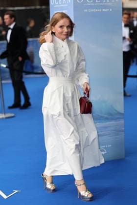 . 06 05 2025. London, United Kingdom. Geri Halliwell arriving at the Ocean with David Attenborough premiere in London.  xStephenxLockx xi-Imagesx IIM-25922-0012