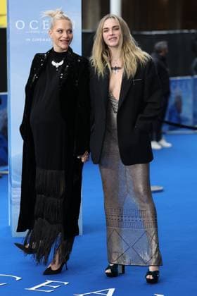 . 06 05 2025. London, United Kingdom. Cara and Poppy Delevingne arriving at the Ocean with David Attenborough premiere in London.  xStephenxLockx xi-Imagesx IIM-25922-0021