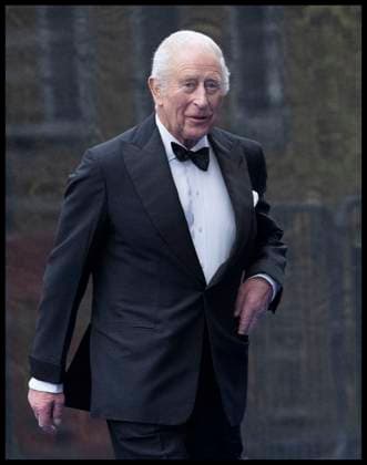 . 06 05 2025. London, United Kingdom. King Charles III arriving at the Ocean with David Attenborough premiere in London.  xStephenxLockx xi-Imagesx IIM-25922-0039