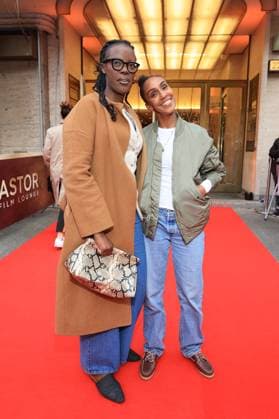 07.05.2025, Anna Dushime und Hadnet Tesfai zur Premiere der Doku-Serie Max & Joy Ð Komm näher, Astor Film Lounge, Berlin, Berlin