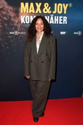 Joy Denalane bei der Premiere der 3teiligen ARD Doku Filmreihe öMax und Joy - komm naeher (ab 8.5.205 in der ARD Mediathek) am 7.05.2025 in der Astor Filmlounge in Berlin ARD Doku Serie Max & Joy- komm naeher feiert Premiere in Berlin