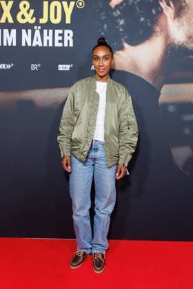 Premiere - Doku Serie Max & Joy Komm näher Hadnet Tesfai bei der Premiere zur Doku-Serie Max & Joy Komm näher in der Astor Film Lounge am 07.05.2025 in Berlin. Copyright: xEventpressxKochanx