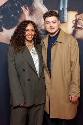 Premiere - Doku Serie Max & Joy Komm näher Joy Denalane und Isaiah Naledi Herre bei der Premiere zur Doku-Serie Max & Joy Komm näher in der Astor Film Lounge am 07.05.2025 in Berlin. Copyright: xEventpressxKochanx