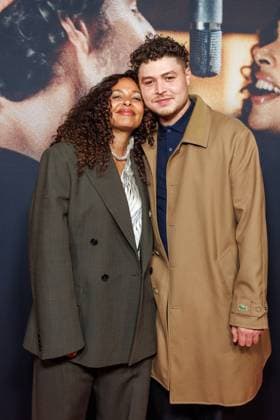 Premiere - Doku Serie Max & Joy Komm näher Joy Denalane und Isaiah Naledi Herre bei der Premiere zur Doku-Serie Max & Joy Komm näher in der Astor Film Lounge am 07.05.2025 in Berlin. Copyright: xEventpressxKochanx
