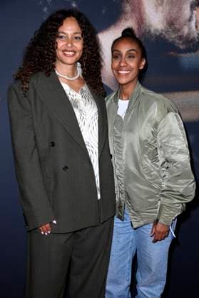 Joy Denalane und Hadnet Tesfai bei der Premiere der ARD Doku-Serie Max & Joy - Komm näher in der Astor Film Lounge. Berlin, 07.05.2025