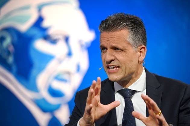 News Themen der Woche KW19 News Bilder des Tages Thorsten Frei, Kanzleramtsminister, Einzelbild,angeschnittenes Einzelmotiv, Portrait,Portraet. Ludwig Erhard Gipfel 2025 auf Gut Kaltenbrunn am Tegernsee am 08.05.2025. *** Thorsten Frei, Minister of the Chancellery, single image, cropped single motif, portrait, portrait Ludwig Erhard Summit 2025 at Gut Kaltenbrunn at Tegernsee on 08 05 2025
