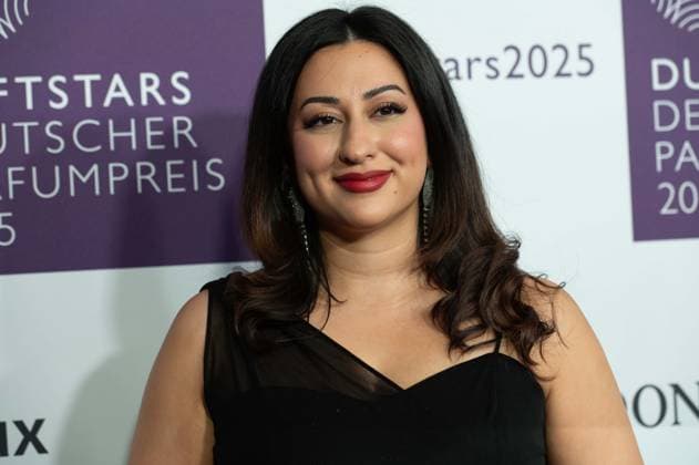 Fari BUONPROFUMO, Portraet, Porträt, Portrait, Angeschnittenes Einzelbild, Einzelmotiv, bei den DUFTSTARS 2025 - Deutscher Parfumpreis Verleihung des deutschen Parfumpreises DUFTSTARS durch die Fragrance Foundation am 08.05.2025, Rheinterrassen, Duesseldorf.