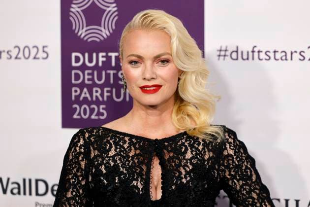 Model Franziska Knuppe bei den DUFTSTARS 2025 - Deutscher Parfumpreis mit Verleihung des deutschen Parfumpreises DUFTSTARS durch die Fragrance Foundation om dem Rheinterrassen. Düsseldorf, 08.05.2025 NRW Deutschland Copyright: xChristophxHardtx