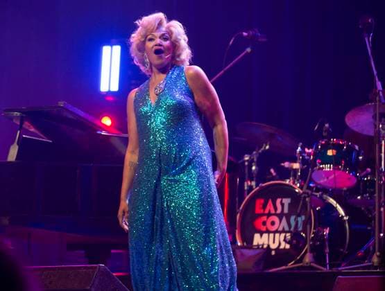 May 8, 2025, St. John s, Nl, CANADA: Measha Brueggergosman-Lee performs at the East Coast Music Awards gala in St. John s, N.L. on Thursday, May 8, 2025. St. John s CANADA  - ZUMAc35_ 20250508_zaf_c35_123 Copyright: xPaulxDalyx