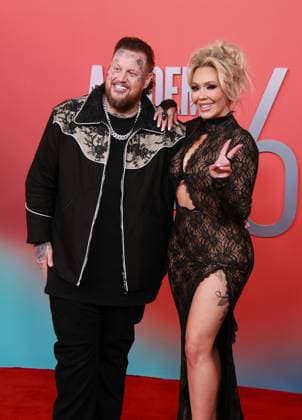 May 8, 2025, Frisco, Texas, United States: Jelly Roll and Bunnie Xo attend the 60th Academy of Country Music Awards at Omni Frisco Hotel at The Star. Frisco United States - ZUMAs197 20250508_aaa_s197_230 Copyright: xCaseyxFlaniganx