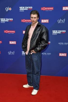Paul Sundheim beim Bunte New Faces Award im Delphi Kino in Berlin am 08.05.2025