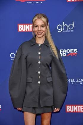 Lea Zoe Voss beim Bunte New Faces Award im Delphi Kino in Berlin am 08.05.2025