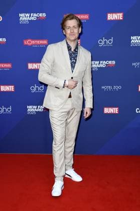 Johannes Heinrichs beim Bunte New Faces Award im Delphi Kino in Berlin am 08.05.2025
