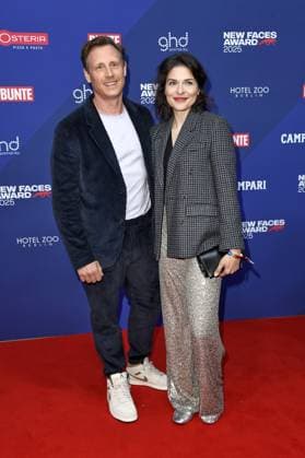 Patrick Kalupa und Leonie Parusel beim Bunte New Faces Award im Delphi Kino in Berlin am 08.05.2025