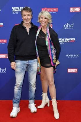 Guido Broscheit und Barbara Klein beim Bunte New Faces Award im Delphi Kino in Berlin am 08.05.2025