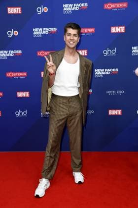 Maximilian Seitz beim Bunte New Faces Award im Delphi Kino in Berlin am 08.05.2025