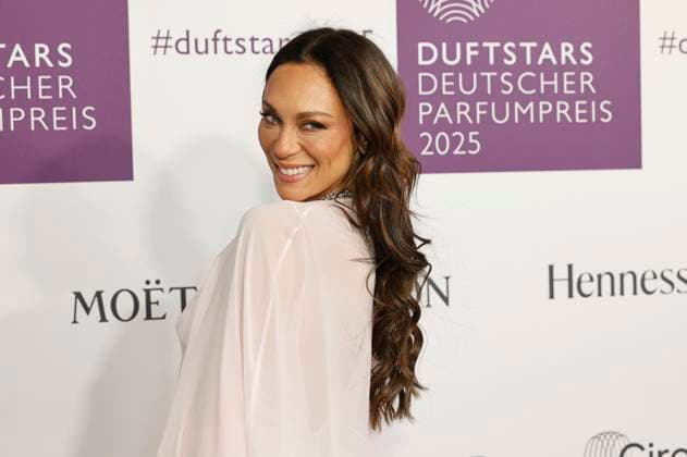 Lilly Becker bei der Verleihung des Deutschen Parfumpreises Duftstars 2025 auf der Rheinterrasse Düsseldorf. Düsseldorf, 08.05.2025