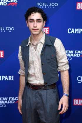 Riccardo Campione bei der Verleihung der Bunte New Faces Awards Film 2025 im Delphi Filmpalast. Berlin, 08.05.2025
