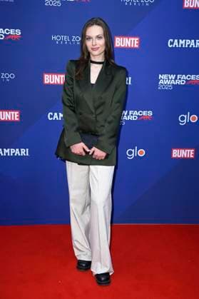 Nadja Gallera bei der Verleihung der Bunte New Faces Awards Film 2025 im Delphi Filmpalast. Berlin, 08.05.2025