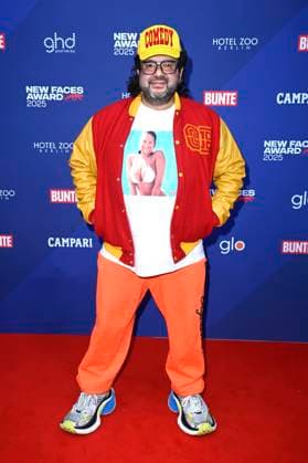 Oliver Polak bei der Verleihung der Bunte New Faces Awards Film 2025 im Delphi Filmpalast. Berlin, 08.05.2025