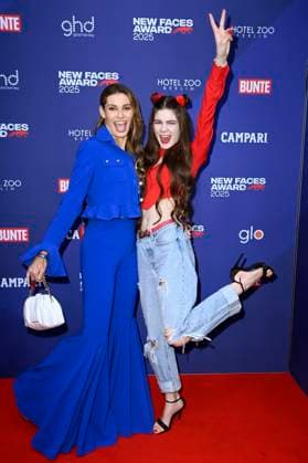 Rebecca Kunikowski und Klaudia Giez bei der Verleihung der Bunte New Faces Awards Film 2025 im Delphi Filmpalast. Berlin, 08.05.2025