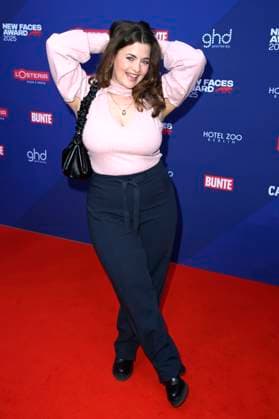 Ronja Forcher bei der Verleihung der Bunte New Faces Awards Film 2025 im Delphi Filmpalast. Berlin, 08.05.2025