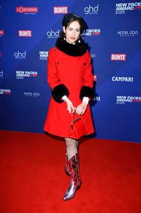 Lia von Blarer bei der Verleihung der Bunte New Faces Awards Film 2025 im Delphi Filmpalast. Berlin, 08.05.2025