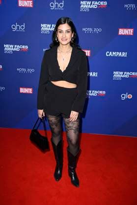 Sogol Faghani bei der Verleihung der Bunte New Faces Awards Film 2025 im Delphi Filmpalast. Berlin, 08.05.2025