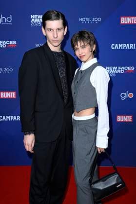 Lorenz Hochhuth und Anna-Lena Schwing bei der Verleihung der Bunte New Faces Awards Film 2025 im Delphi Filmpalast. Berlin, 08.05.2025