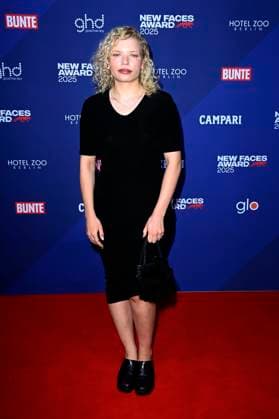 Luisa-Celine Gaffron bei der Verleihung der Bunte New Faces Awards Film 2025 im Delphi Filmpalast. Berlin, 08.05.2025