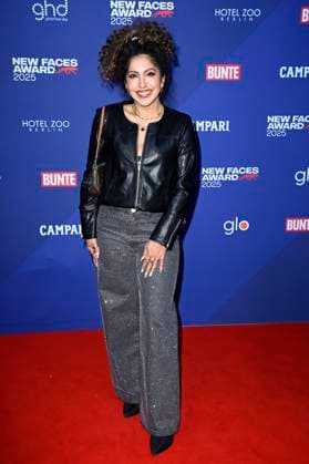 Shari Who bei der Verleihung der Bunte New Faces Awards Film 2025 im Delphi Filmpalast. Berlin, 08.05.2025