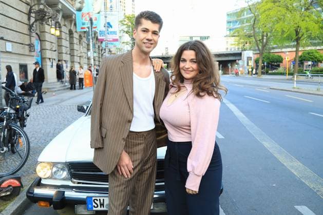 Verleihung der Bunte New Faces Awards Film 2025 Ronja Forcher und Maximilian Seitz bei der Verleihung der Bunte New Faces Awards Film 2025 im Delphi Filmpalast in Berlin Berlin Deutschland Copyright: xMatthiasxGränzdörferx