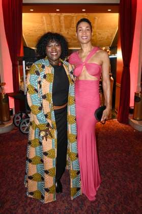 Thelma Buabeng und Annabelle Mandeng bei der Verleihung der Bunte New Faces Awards Film 2025 im Delphi Filmpalast. Berlin, 08.05.2025