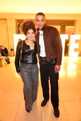 Shari Who und Charles Booz Jakob bei der Verleihung der Bunte New Faces Awards Film 2025 im Delphi Filmpalast. Berlin, 08.05.2025