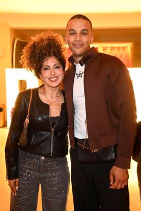 Shari Who und Charles Booz Jakob bei der Verleihung der Bunte New Faces Awards Film 2025 im Delphi Filmpalast. Berlin, 08.05.2025