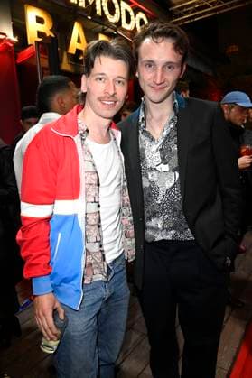 Yann Rehberg mit Gast bei der Verleihung der Bunte New Faces Awards Film 2025 im Delphi Filmpalast. Berlin, 08.05.2025