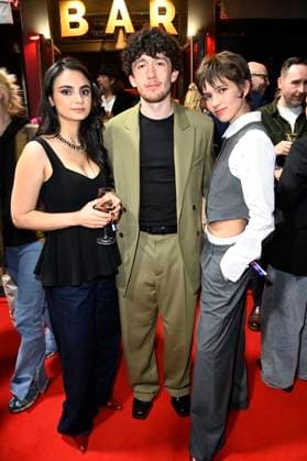 Bayan Layla, Maximilian Mundt und Gast bei der Verleihung der Bunte New Faces Awards Film 2025 im Delphi Filmpalast. Berlin, 08.05.2025