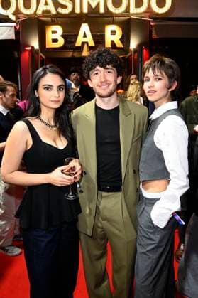 Bayan Layla, Maximilian Mundt und Gast bei der Verleihung der Bunte New Faces Awards Film 2025 im Delphi Filmpalast. Berlin, 08.05.2025