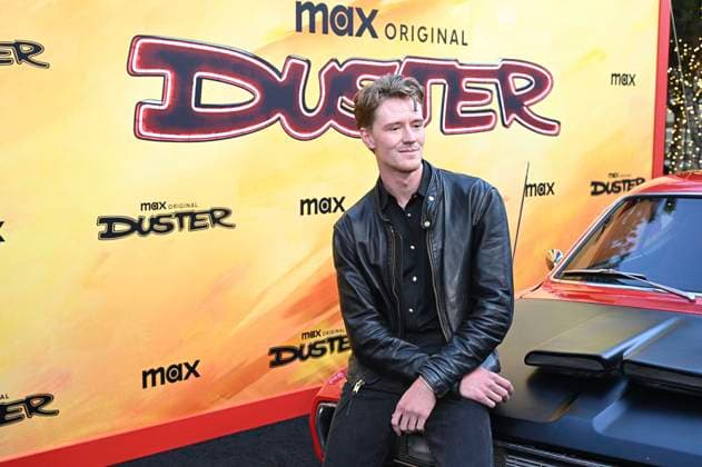 Jasper Keen bei der Premiere der HBO Max Original Serie Duster in den Universal Studios Lot. Universal City, 08.05.2025