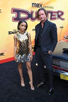 Rachel Hilson und Josh Holloway bei der Premiere der HBO Max Original Serie Duster in den Universal Studios. Universal City, 08.05.2025