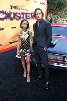 Rachel Hilson und Josh Holloway bei der Premiere der HBO Max Original Serie Duster in den Universal Studios. Universal City, 08.05.2025