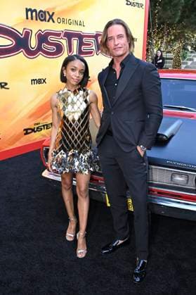 Rachel Hilson und Josh Holloway bei der Premiere der HBO Max Original Serie Duster in den Universal Studios. Universal City, 08.05.2025