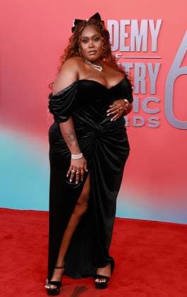 60th Academy of Country Music Awards - Arrivals Brittney Spencer attends the 60th Academy of Country Music Awards at Omni Frisco Hotel at The Star on May 08, 2025 in Frisco, Texas. Frisco Omni Frisco Hotel at The Star Texas United States - USA Copyright: xOzziexB imageSPACEx