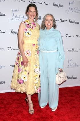 May 9, 2025, Beverly Hills, Ca, USA: LOS ANGELES - MAY 8: Hilary Swank, Kathy Bates at the 36th Annual Colleagues Spring Luncheon and Oscar de la Renta Fashion Show at Beverly Wilshire Hotel on May 8, 2025 in Beverly Hills, CA Beverly Hills USA - ZUMAb170 20250509_aap_b170_019 Copyright: xKayxBlakex