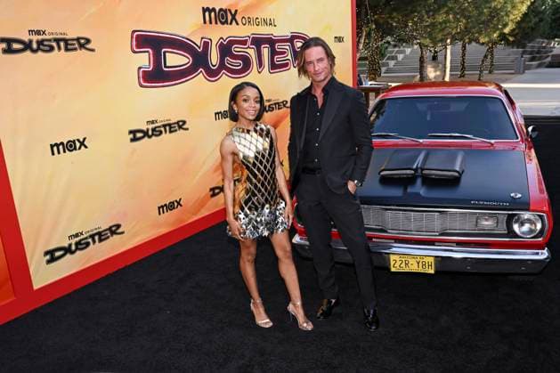 May 8, 2025, Universal City, California, USA: Rachel Hilson and Josh Holloway attend the Los Angeles Premiere Of HBO Original Series Duster Universal City USA - ZUMAb173 20250508_aap_b173_037 Copyright: xBillyxBennightx